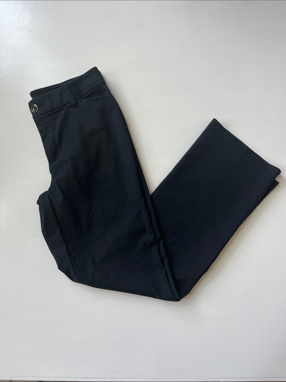 LEE Regular Fit, Mid Rise Black Trouser Pants Size 8